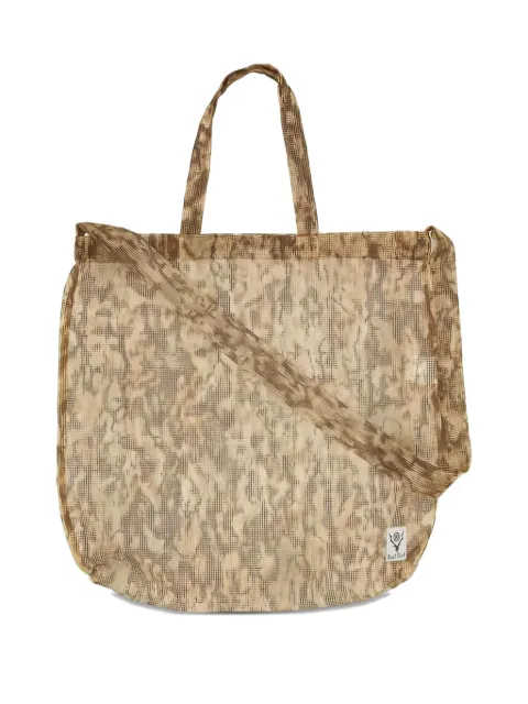 SOUTH2 WEST8 mesh tote bag