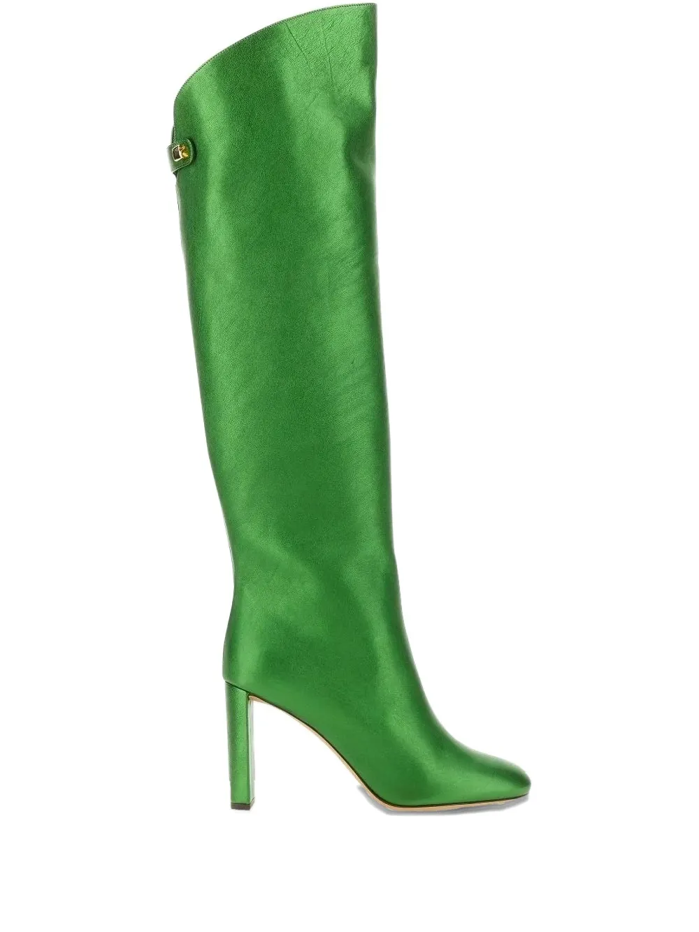 Maison Skorpios 90mm Adriana Boots In Green