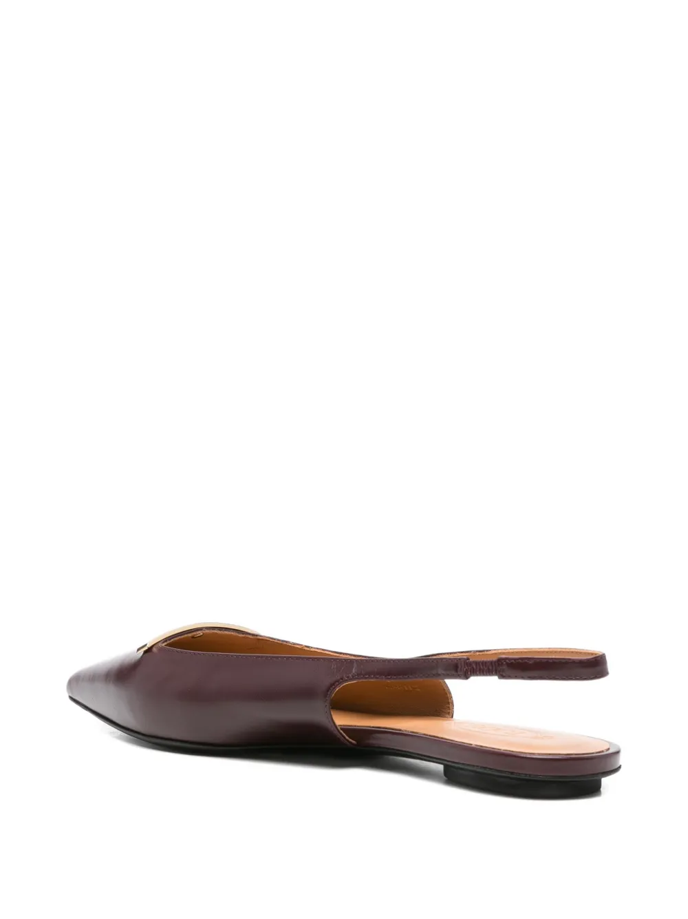 Tod's Slingback Pointed-toe Flat Pumps