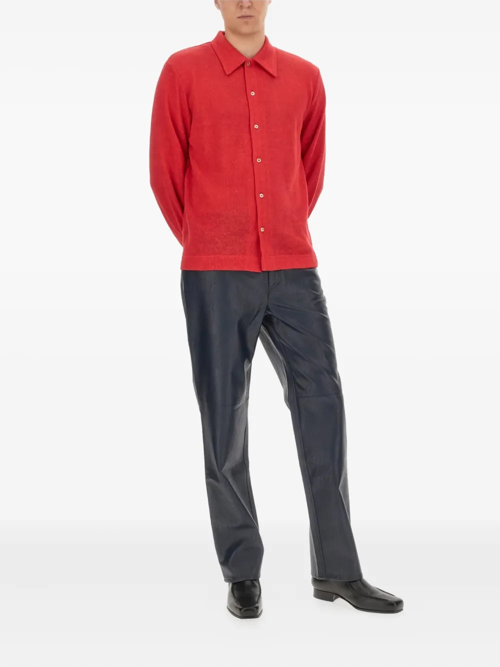 Séfr Garcia buttoned shirt - Rood