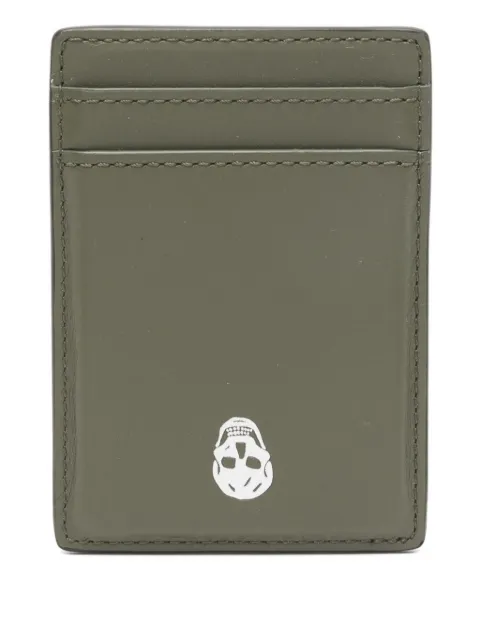 Alexander McQueen Skull-detail card holder