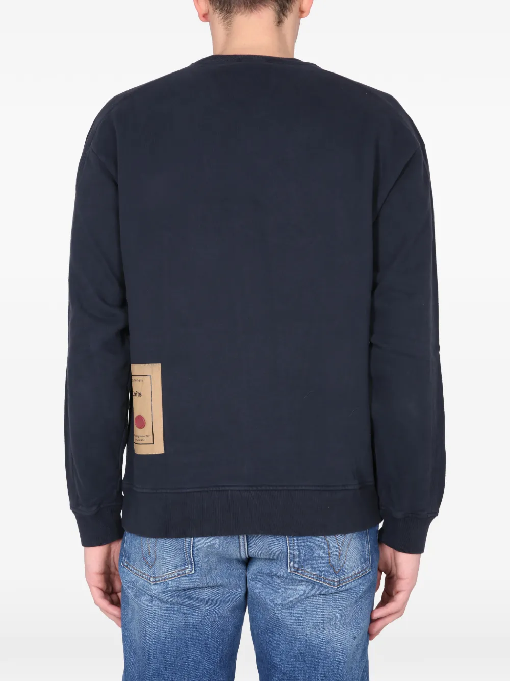 Ten C crew-neck sweatshirt - Blauw