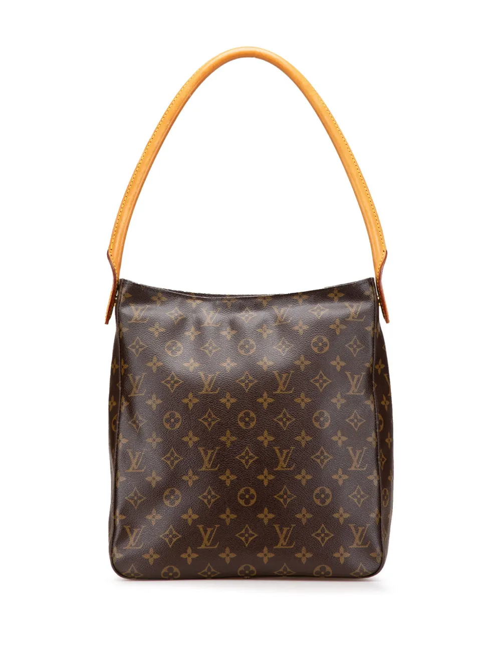 Louis Vuitton Pre-Owned 2001 モノグラム ルーピング GM ショルダーバッグ - ブラウン Louis Vuitton Pre-Owned 2001 モノグラム ルーピング GM ショルダーバッグ - ブラウン