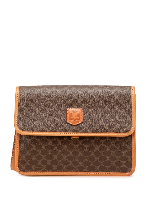 Céline Pre-Owned 2009 Macadam Coated Canvas clutch bag