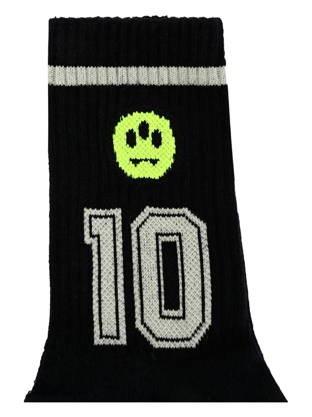 Barrow kids Sokken met intarsia nummer Zwart