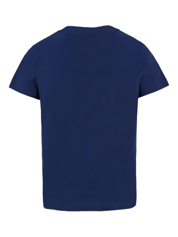 Fendi Kids プリント Tシャツ | ブルー | FARFETCH JP