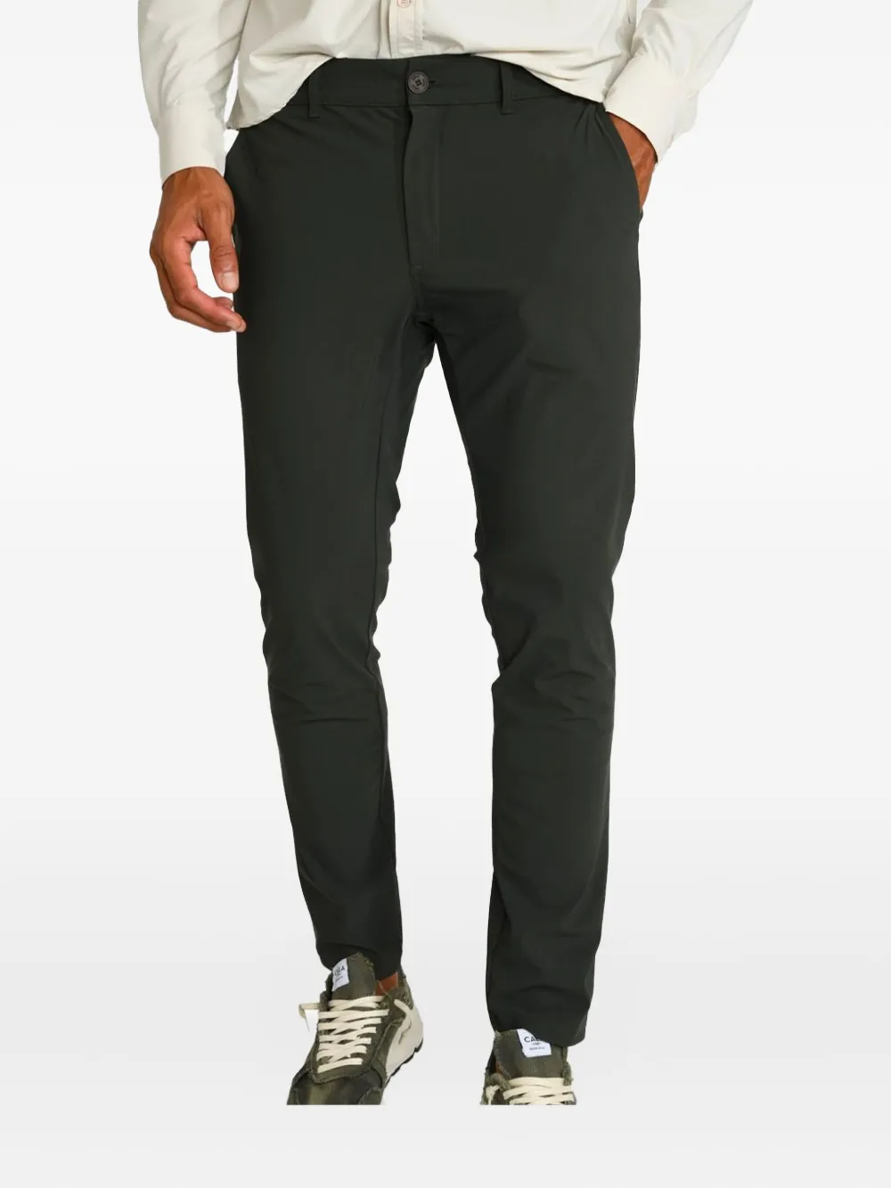 CALA 1789 belt-loops trousers | Green | Image 1