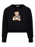 Moschino Kids teddy-bow sweatshirt - Black