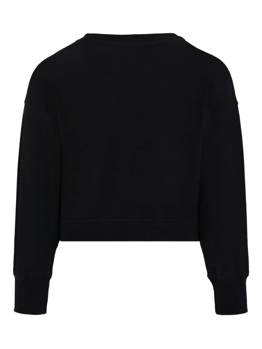 Moschino Kids Sweater met teddystrik Zwart