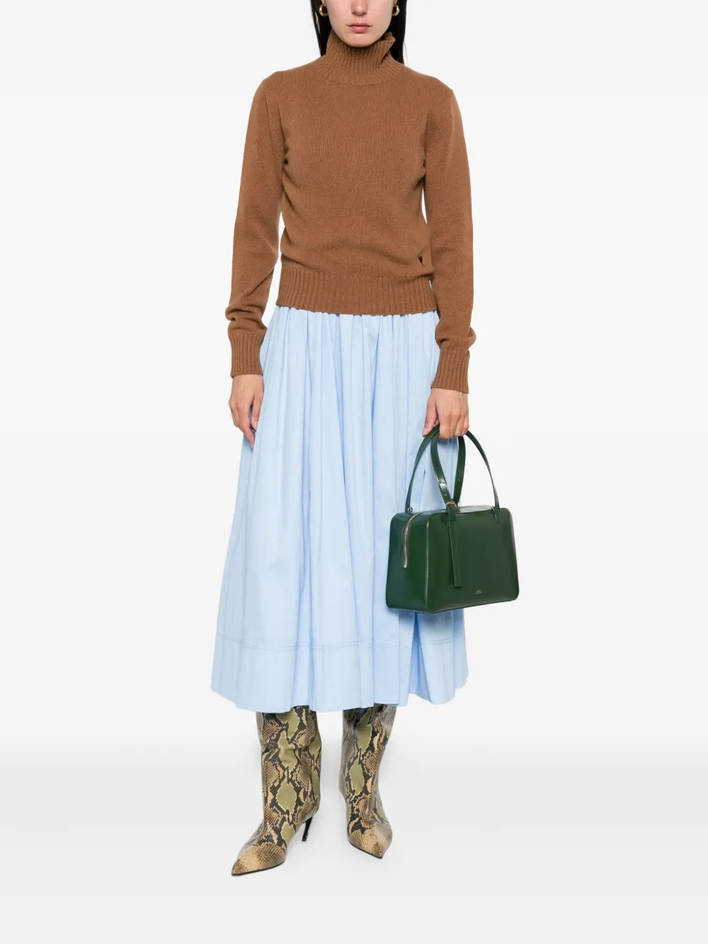 AMI Paris Coltrui Bruin