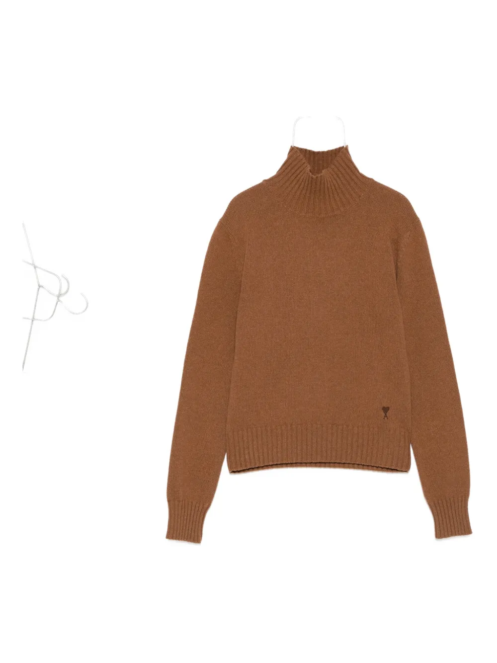 AMI Paris turtleneck sweater - Braun