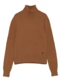 AMI Paris turtleneck sweater - Brown