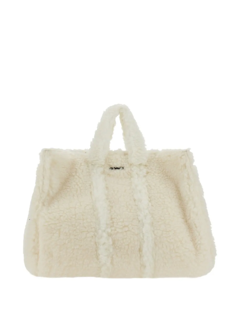 Sunnei fleece-texture tote bag | neutro | Image 1