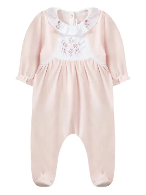 Tartine Et Chocolat ruffled floral pajamas