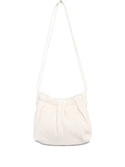 Themoirè textured crossbody bag