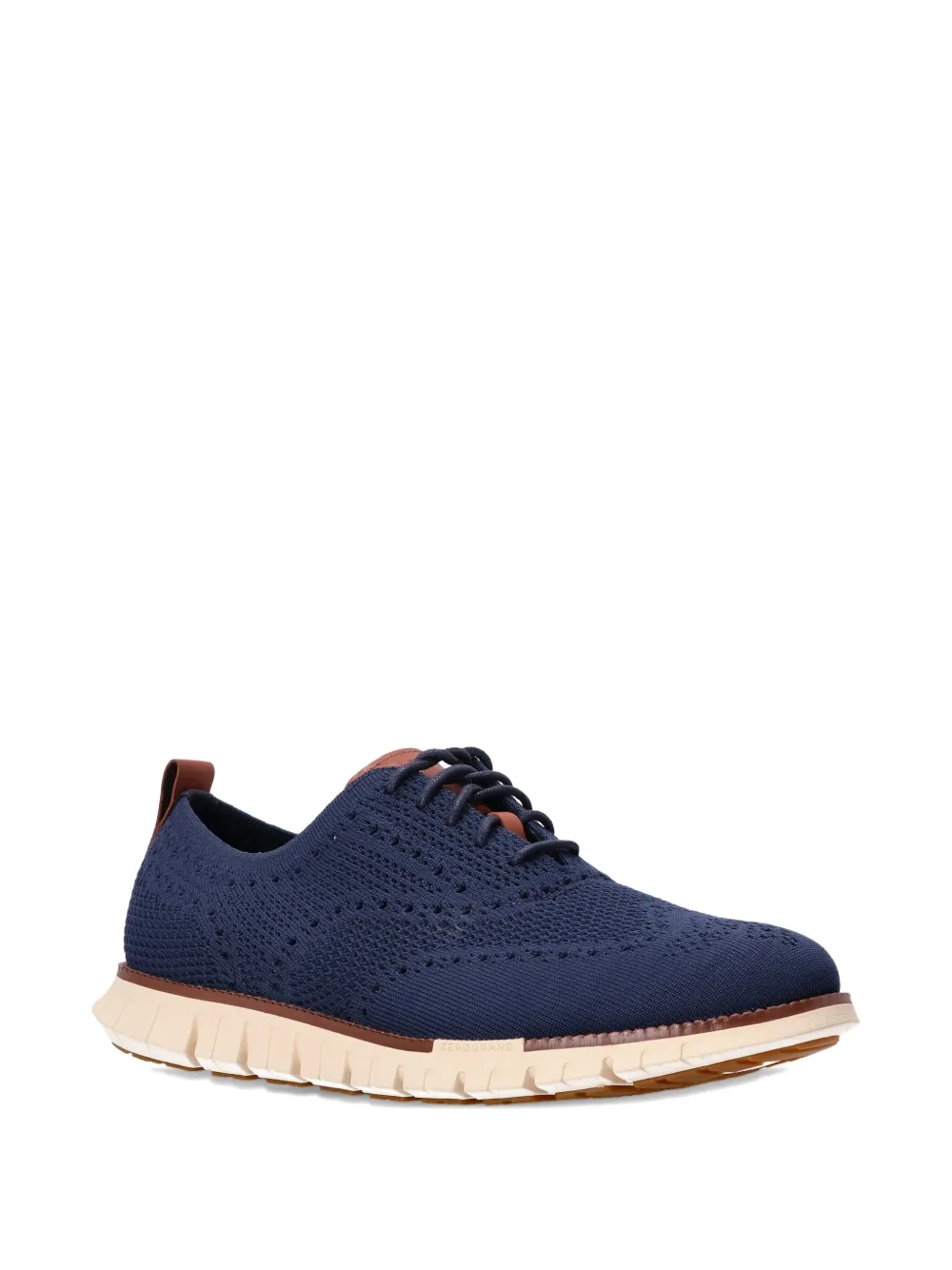 Cole Haan knitted derby shoes Blue