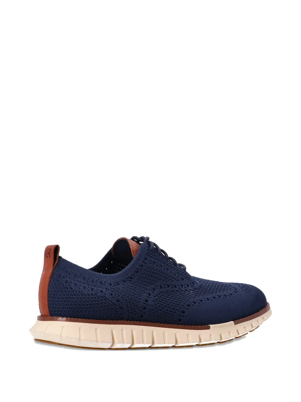 Cole Haan knitted derby shoes Blue
