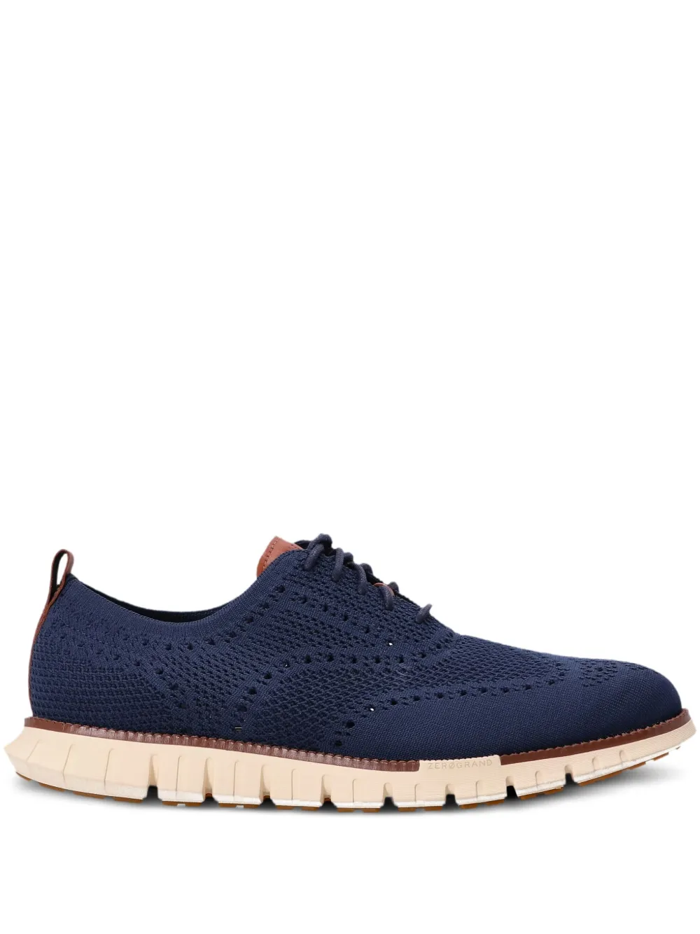 Cole Haan knitted derby shoes Blue