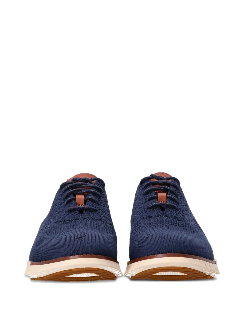 Cole Haan knitted derby shoes Blue