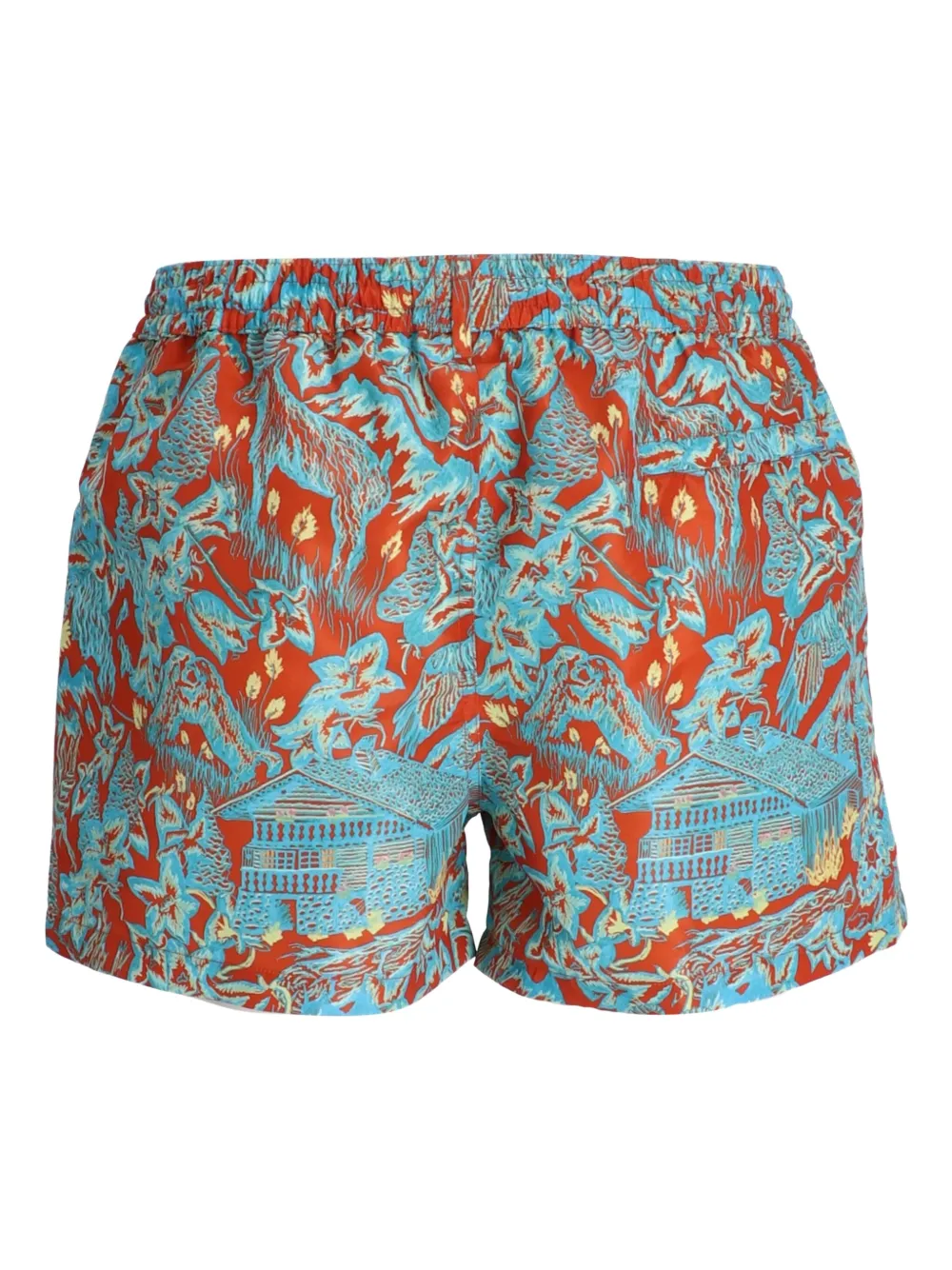 Paul Smith Chalet printed drawstring shorts | Swim & Board Shorts | Image 2