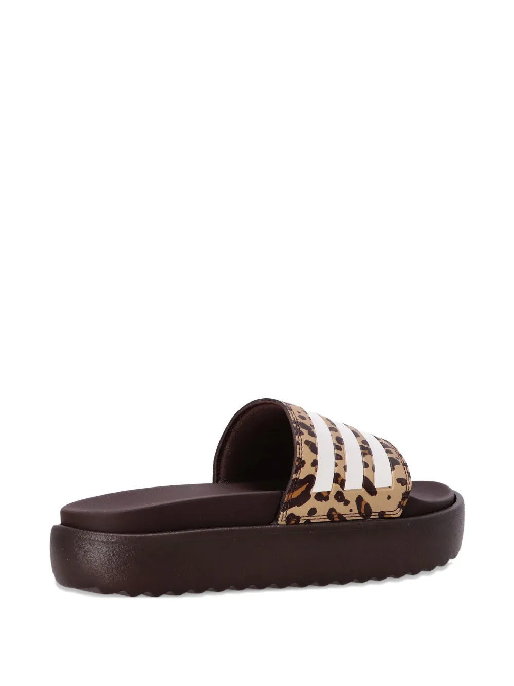 adidas Originals Adilette platform slides Brown