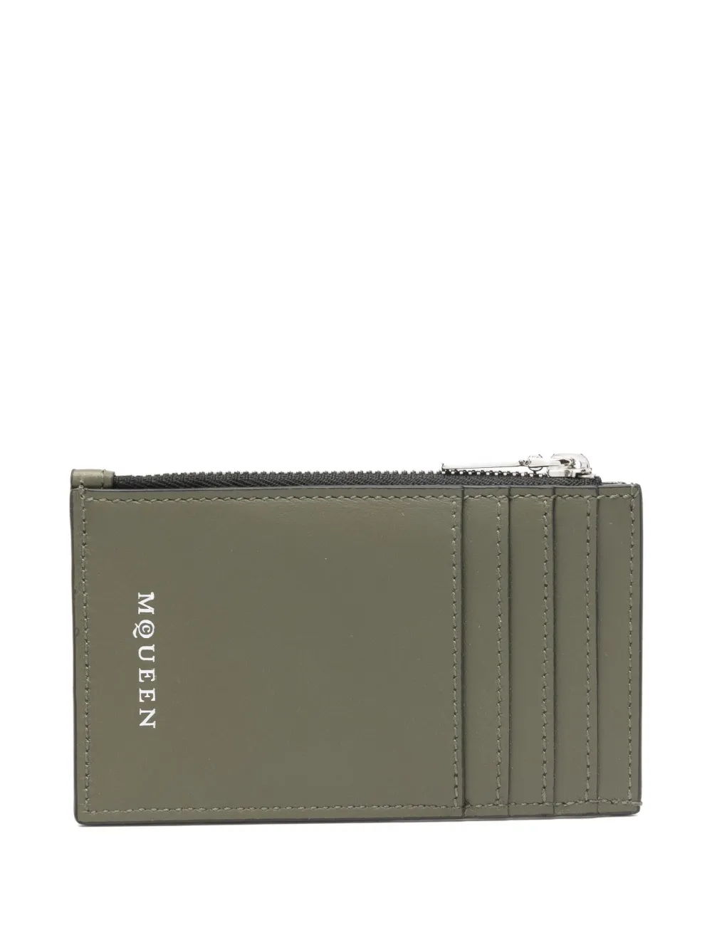 Alexander McQueen Skull-detail zip card holder | Image 2