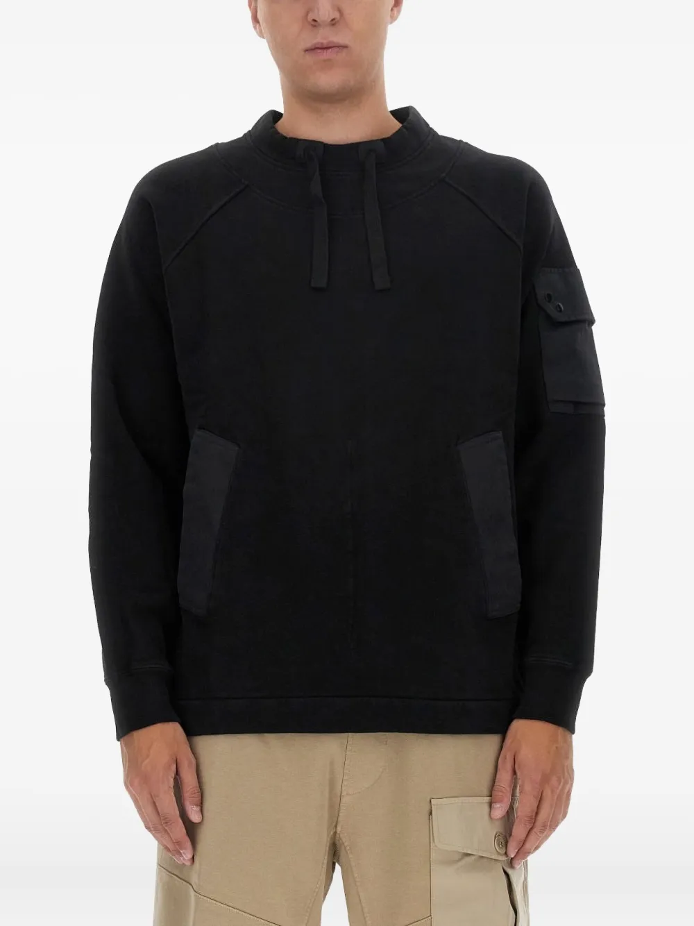 Ten C drawstring sweatshirt | negro | Image 1