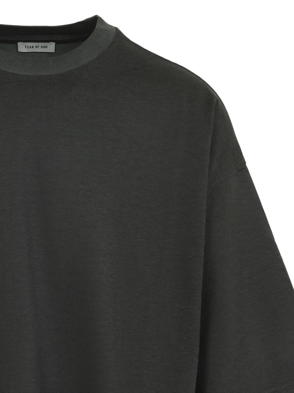 Fear Of God T-shirt met ronde hals Zwart