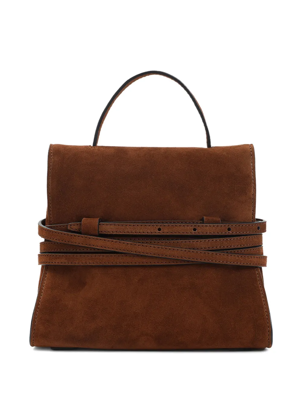 Moschino Kleine Tie Me shopper Bruin