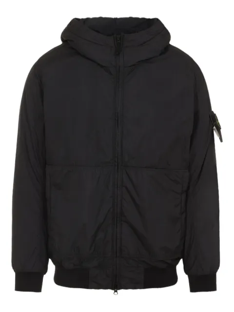 Stone Island hooded panelled jacket