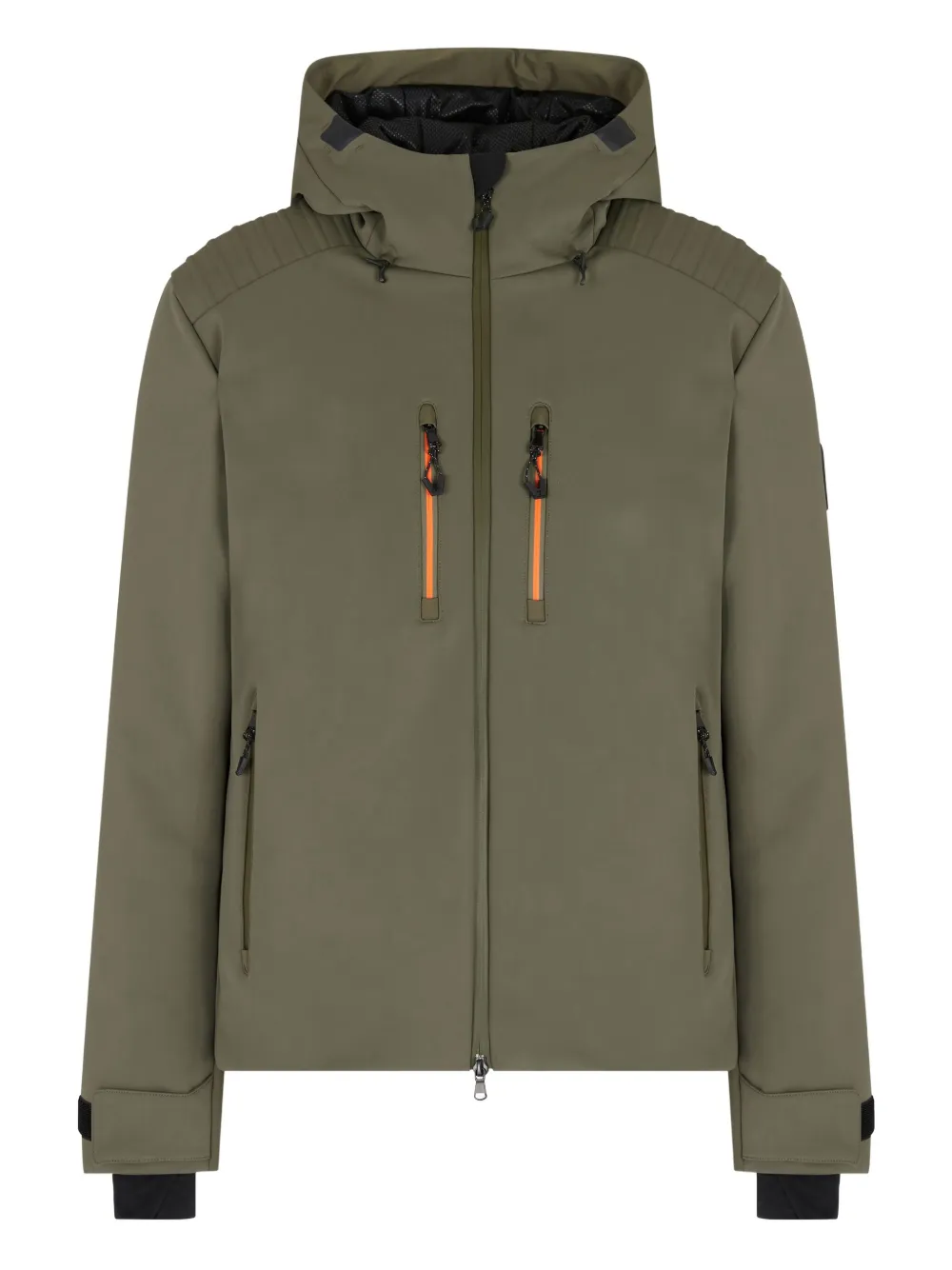 Ea7 Emporio Armani Piumino con cappuccio - Verde