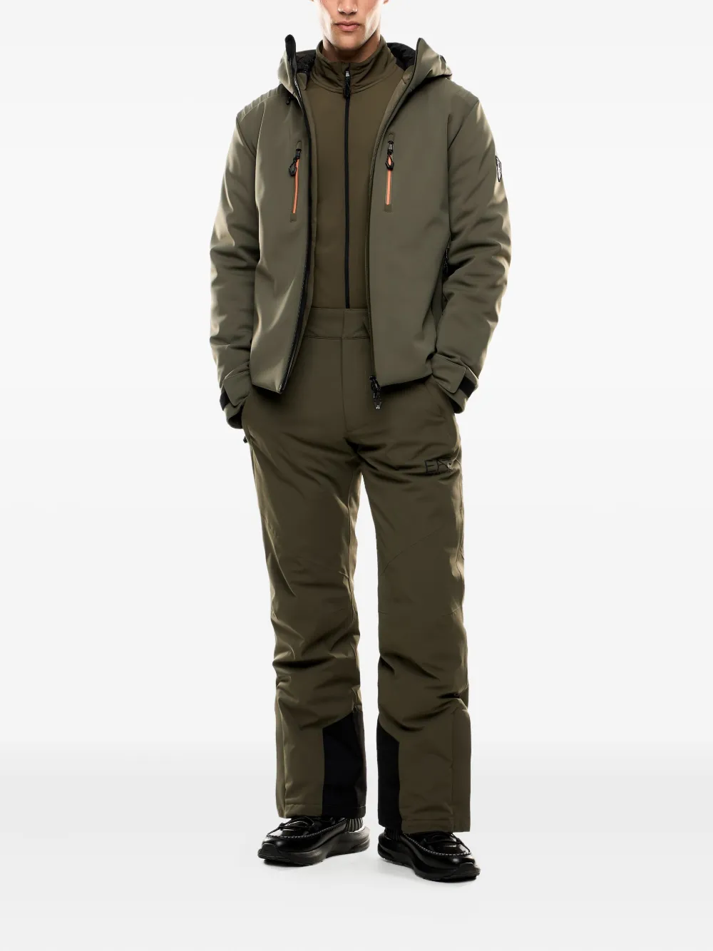 Ea7 Emporio Armani chamarra capitonada con capucha | Chamarras con plumón y capitonadas | Image 2