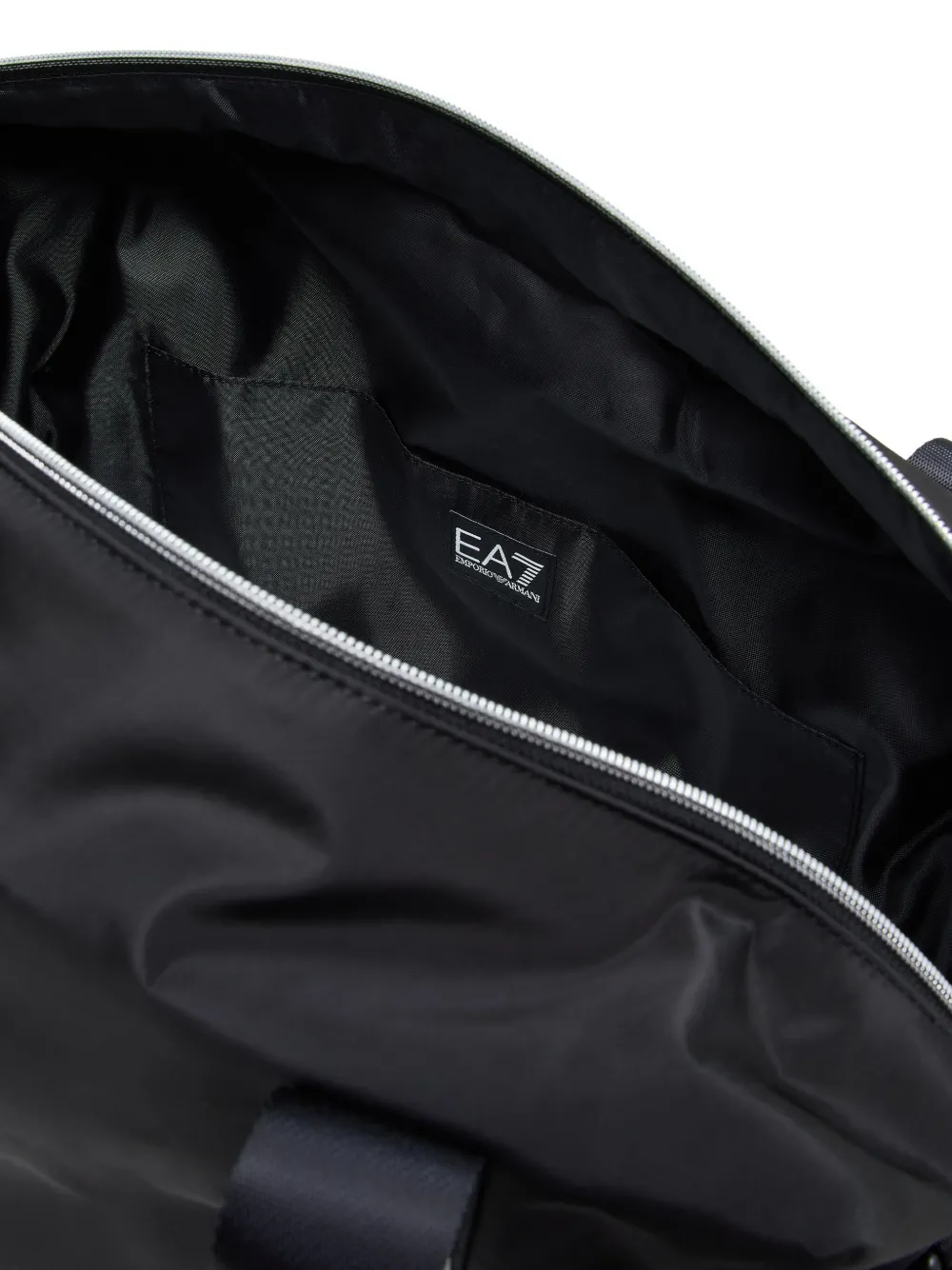 Ea7 Emporio Armani Reistas met logodetail Zwart