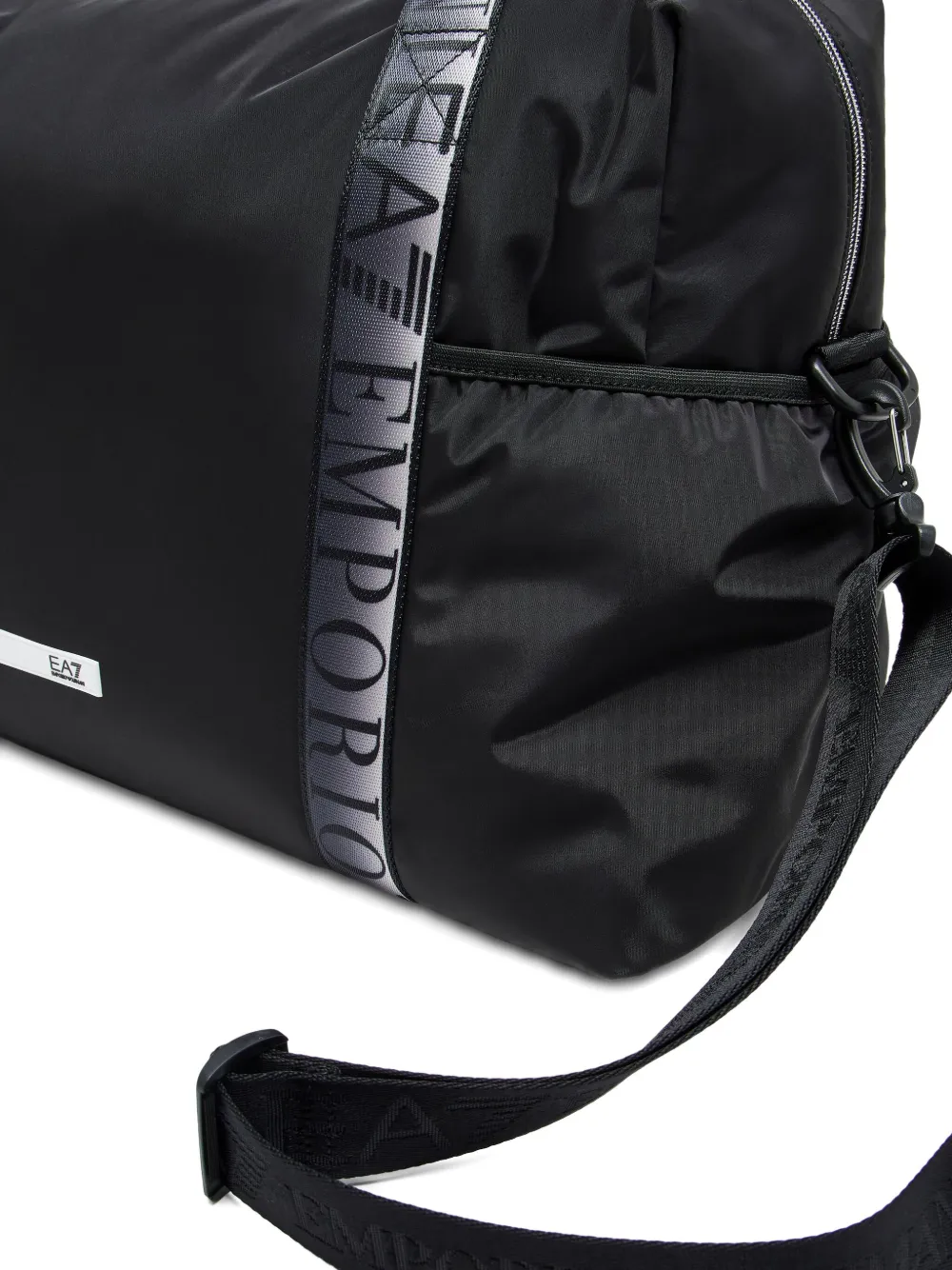 Ea7 Emporio Armani Reistas met logodetail Zwart