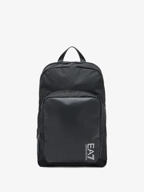 Ea7 Emporio Armani mochila con logo estampado