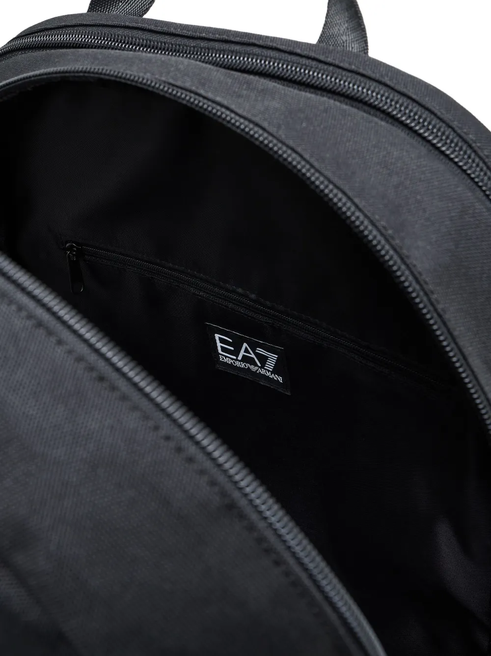 Ea7 Emporio Armani Rugzak met logoprint Zwart