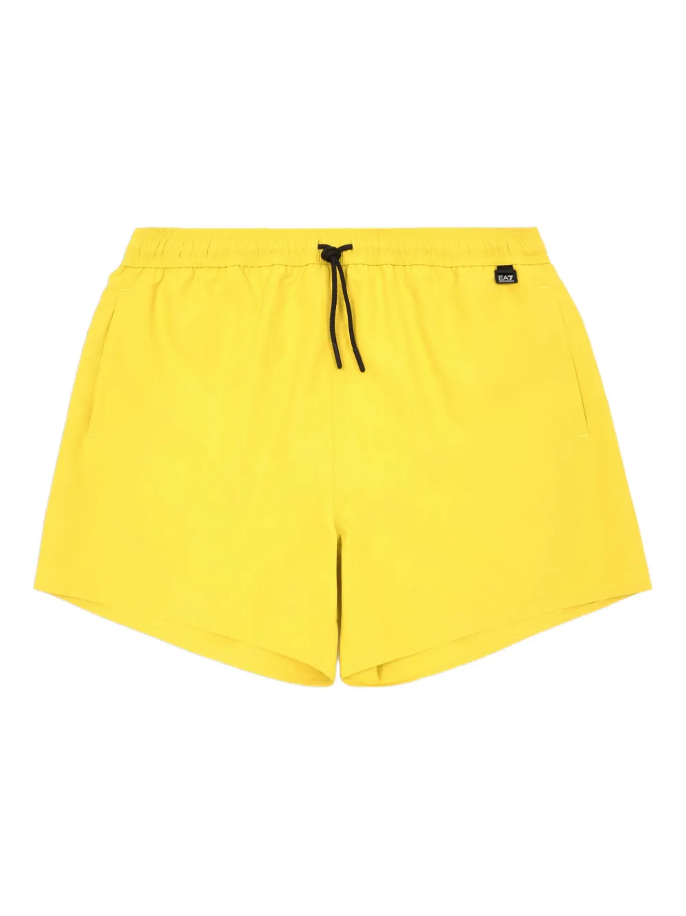 Ea7 Emporio Armani Badeshorts mit Kordelzug - Gelb