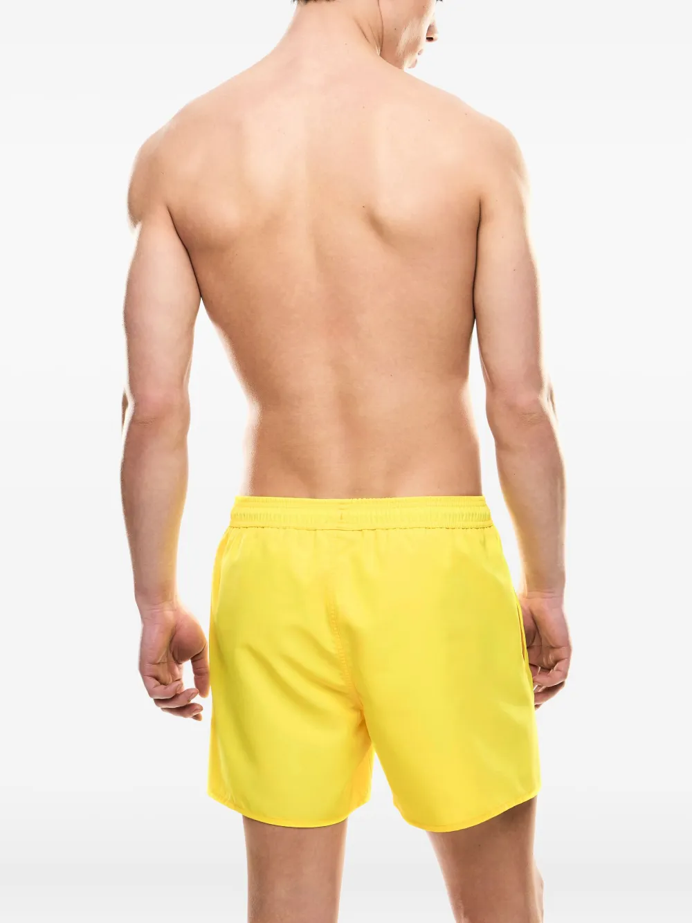 Ea7 Emporio Armani Zwembroek met trekkoordtaille Geel