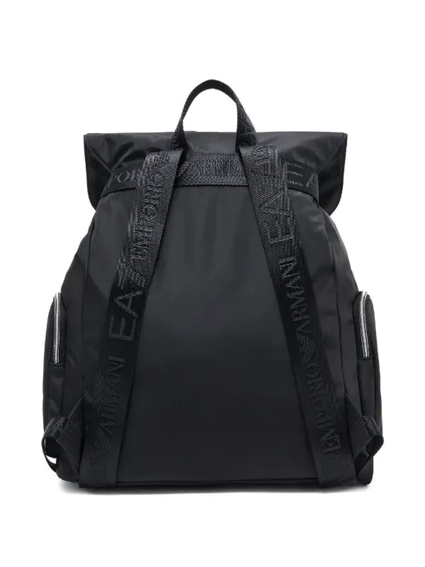 Ea7 Emporio Armani Zaino Con Fibbia Nero FARFETCH IT