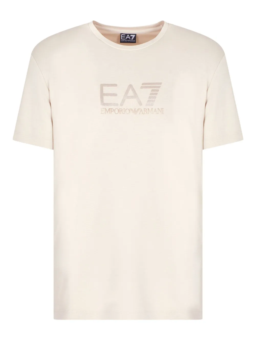 Ea7 Emporio Armani T-shirt con logo - U1086 BEIGE