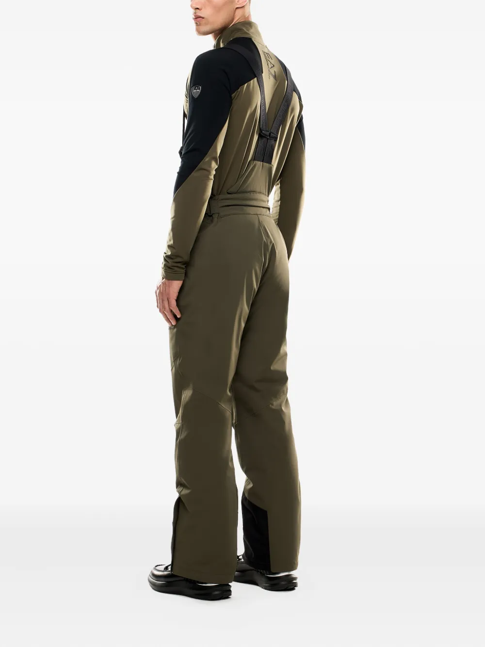 Ea7 Emporio Armani Skibroek met bretels Groen