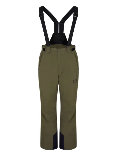 Ea7 Emporio Armani suspenders ski trousers