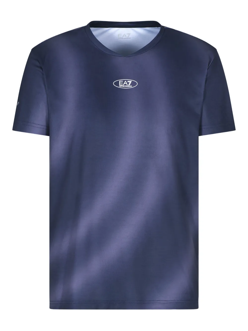 logo-print jersey T-shirt