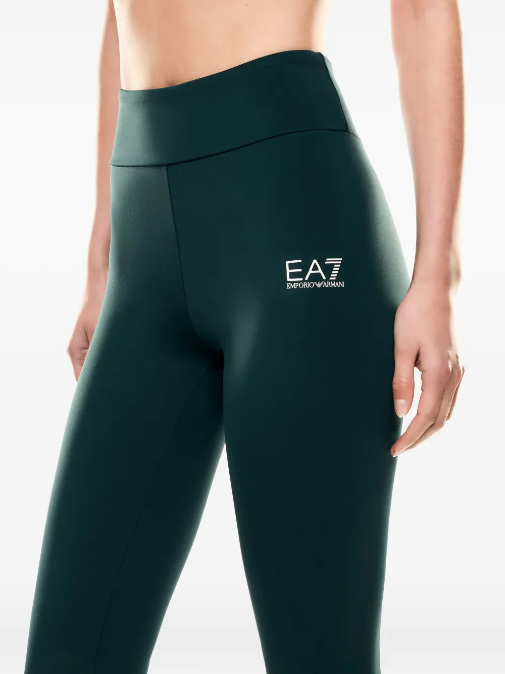 Ea7 Emporio Armani High waist legging Groen