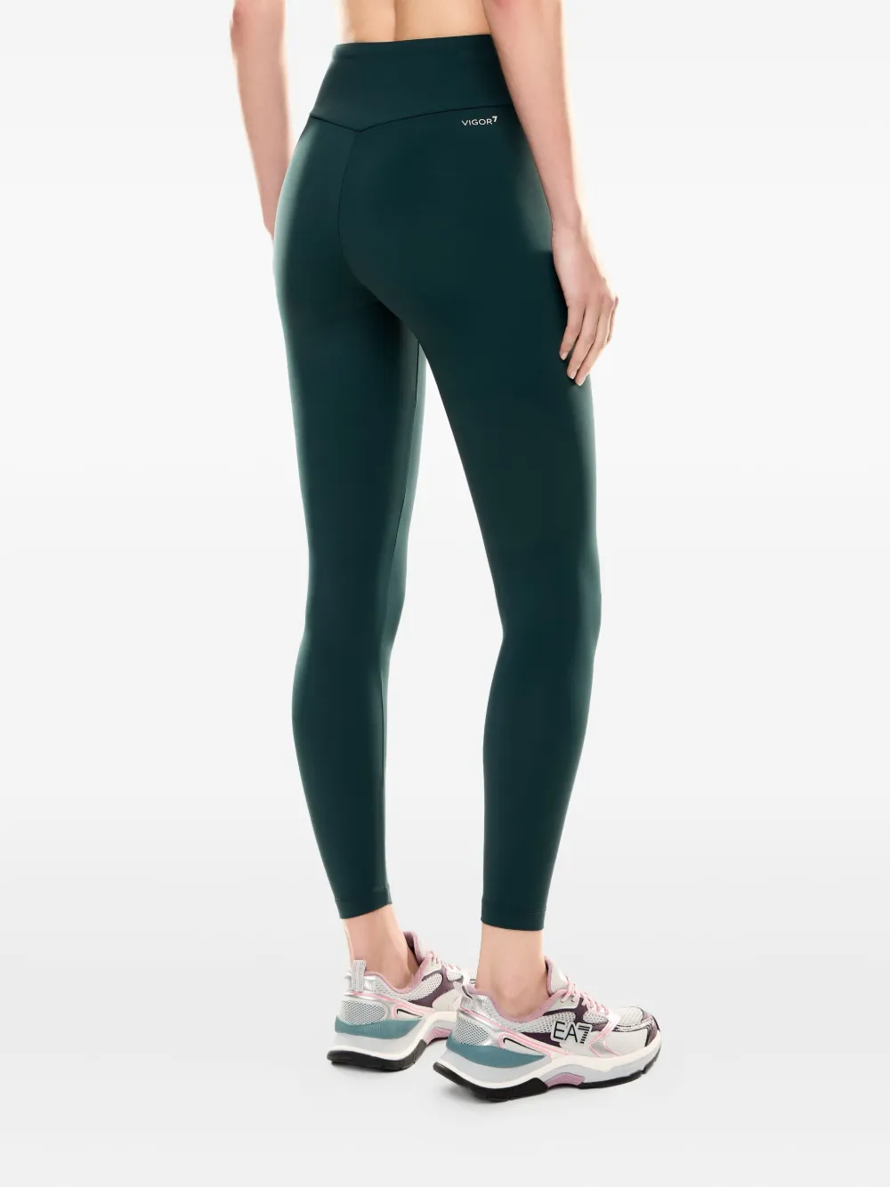Ea7 Emporio Armani High waist legging Groen