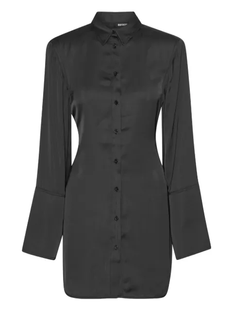 ROTATE BIRGER CHRISTENSEN tie-waist mini shirt dress