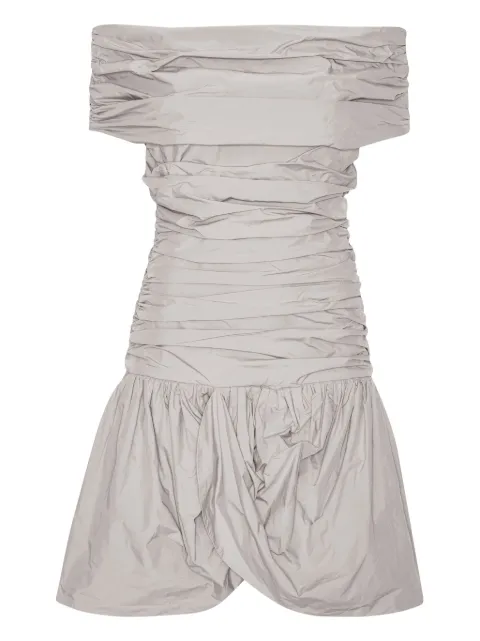 ROTATE BIRGER CHRISTENSEN off-shoulder ruched mini dress