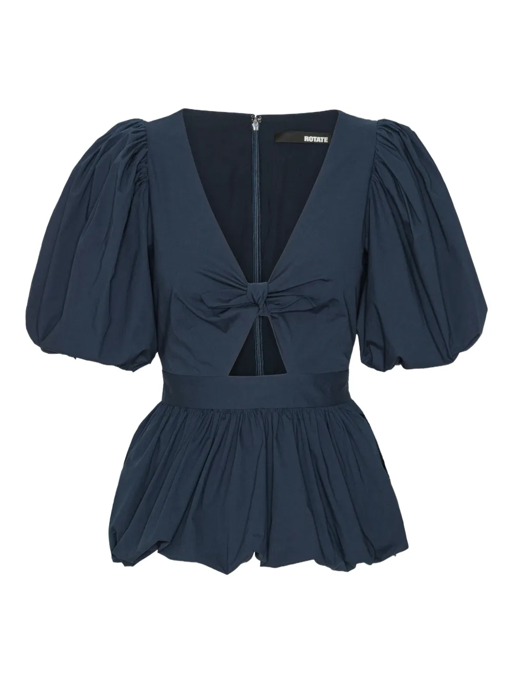 ROTATE BIRGER CHRISTENSEN puff-sleeve top | Blue | Image 1