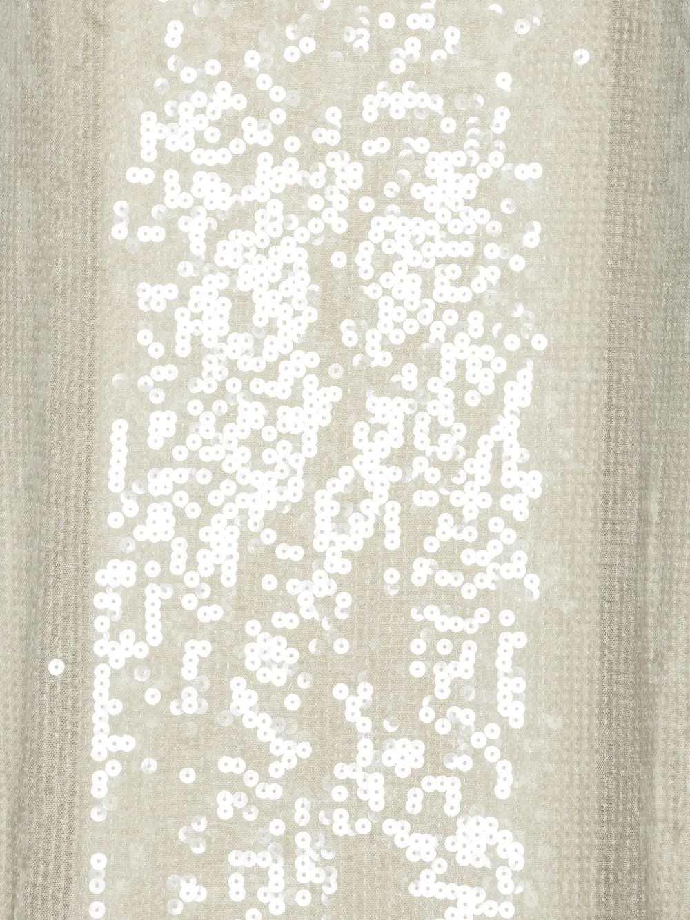 ROTATE BIRGER CHRISTENSEN Maxi-jurk met pailletten Beige