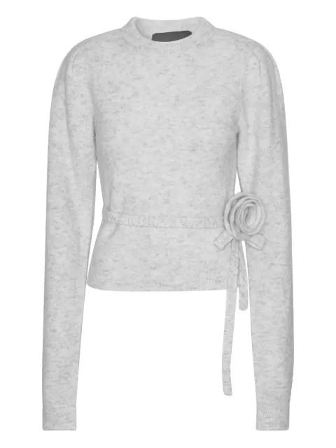 ROTATE BIRGER CHRISTENSEN  rose-embellished top